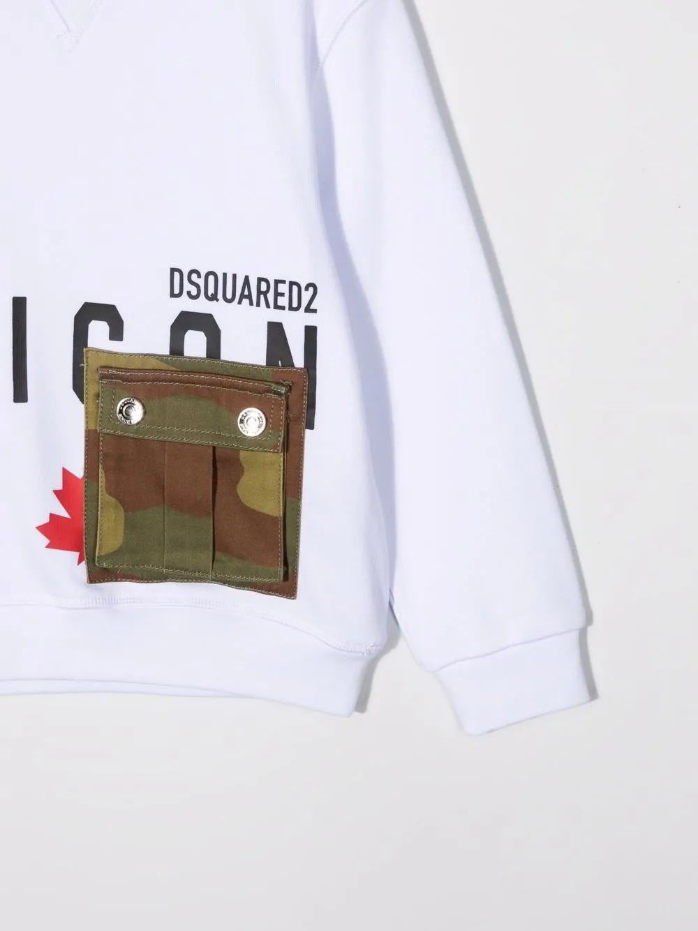 фото Dsquared2 kids толстовка с принтом icon