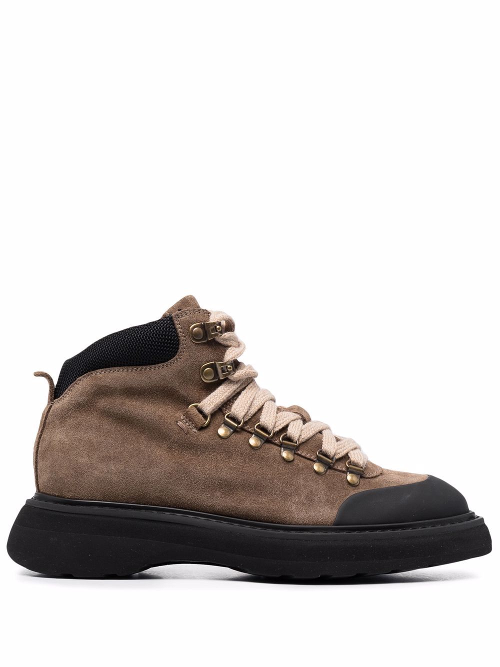 фото Doucal's lace-up hiking sneakers