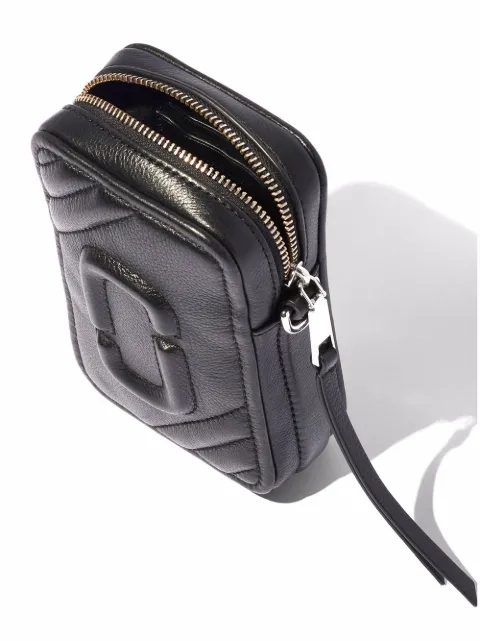 Shop Marc Jacobs The Moto Shot Phone crossbody bag with Shop Marc Jacobs The Moto Shot Phone crossbody bag with