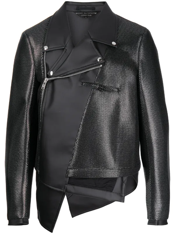 Comme Des Garçons Homme Plus Asymmetric Biker Jacket - Farfetch