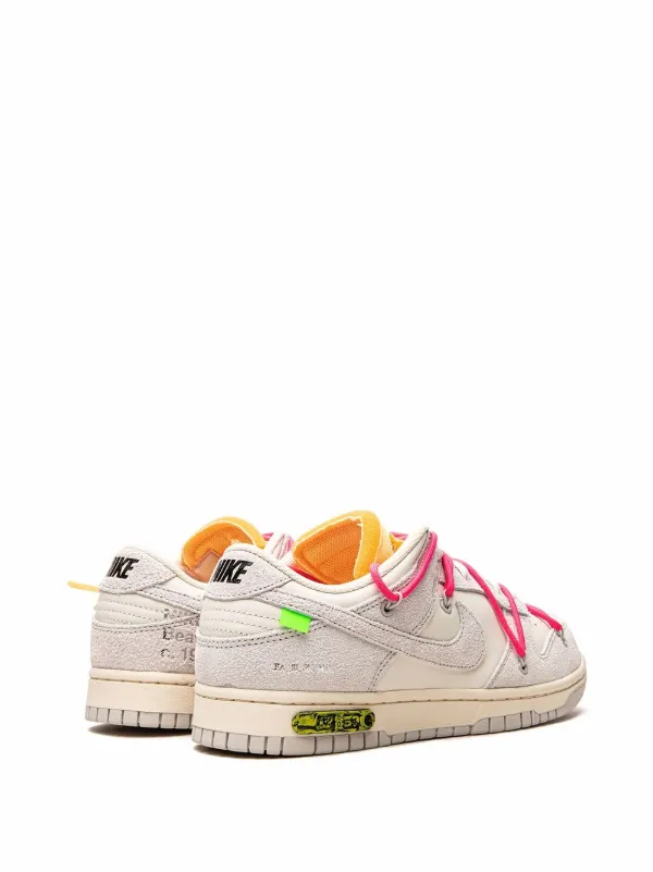 nike off white dunk low the50 lot17