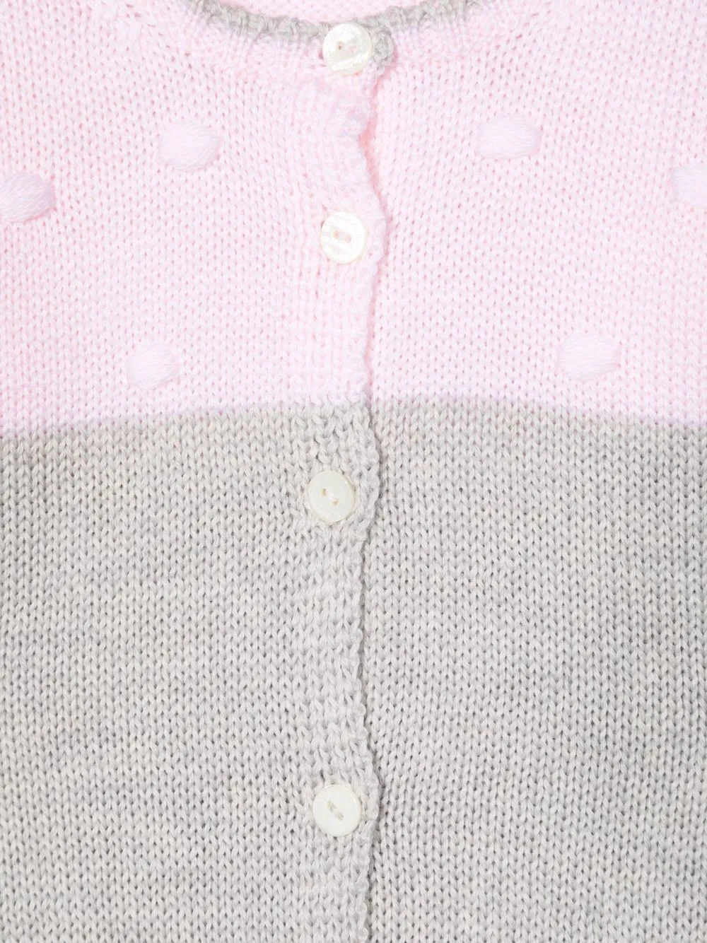 La Stupenderia Cashmere Colour-block Body In 粉色