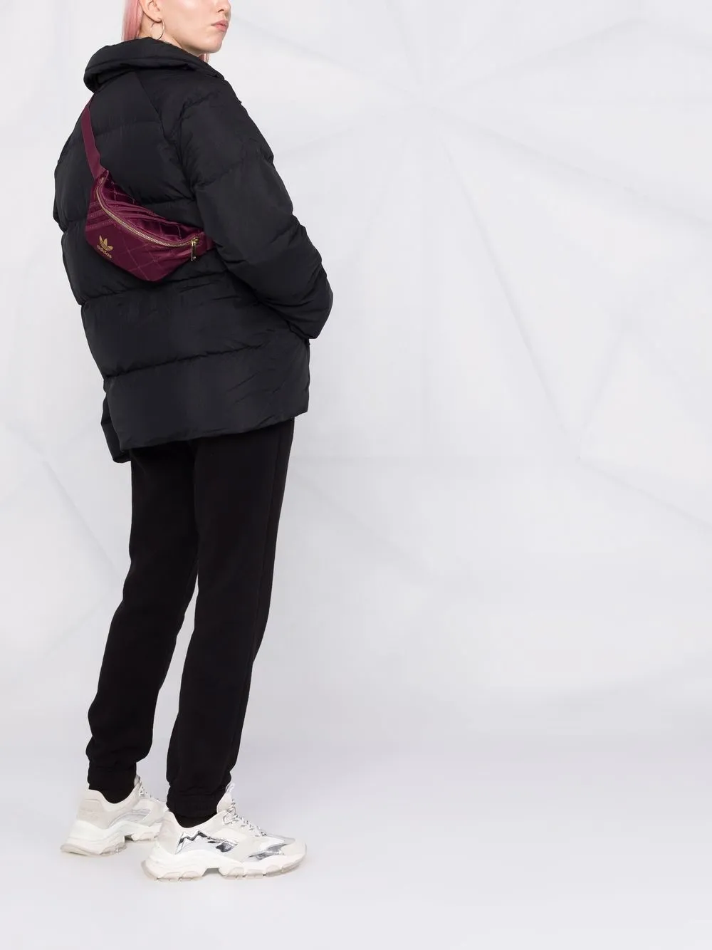 фото Adidas поясная сумка на молнии с логотипом