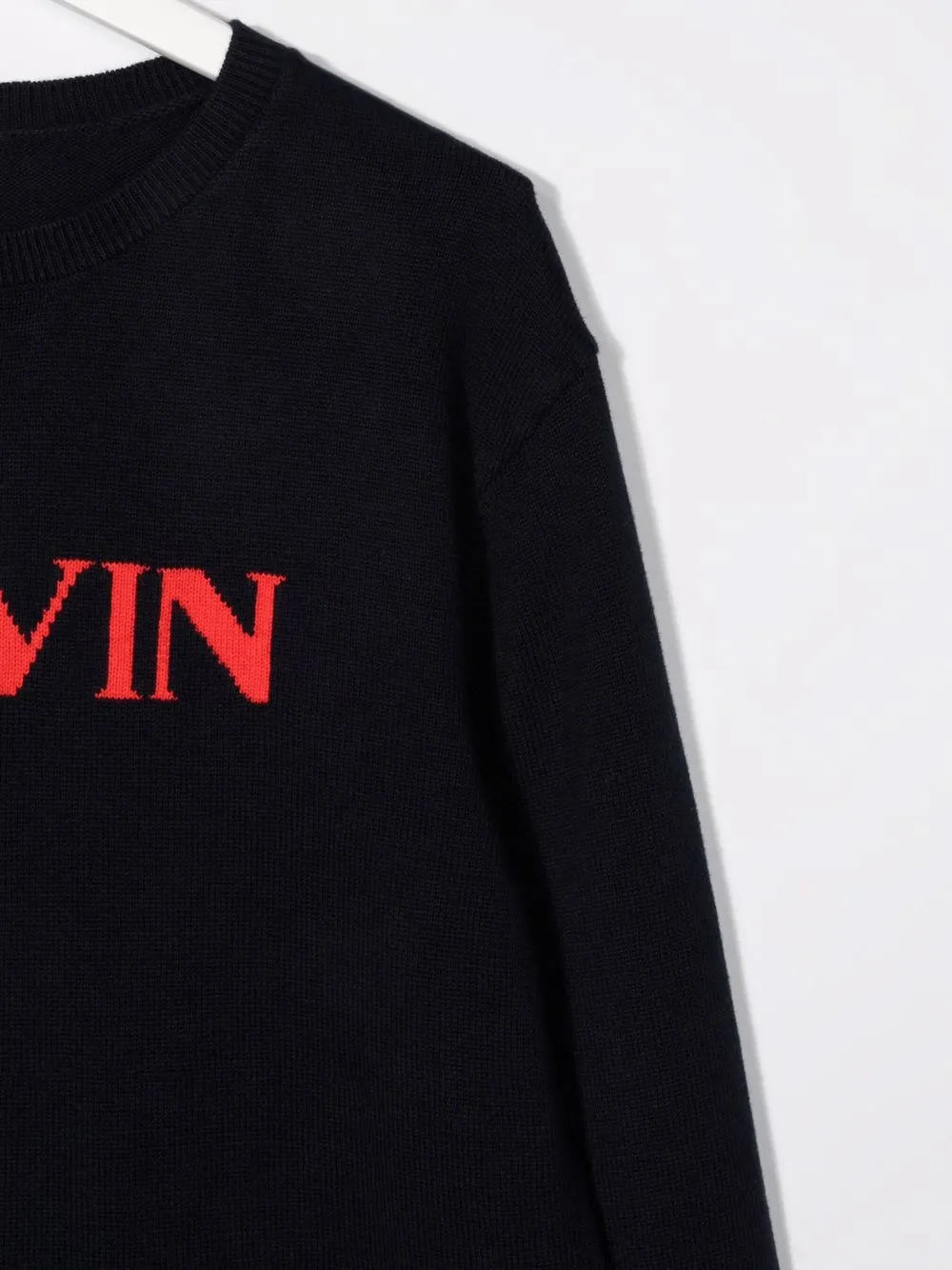 фото Lanvin enfant платье с логотипом