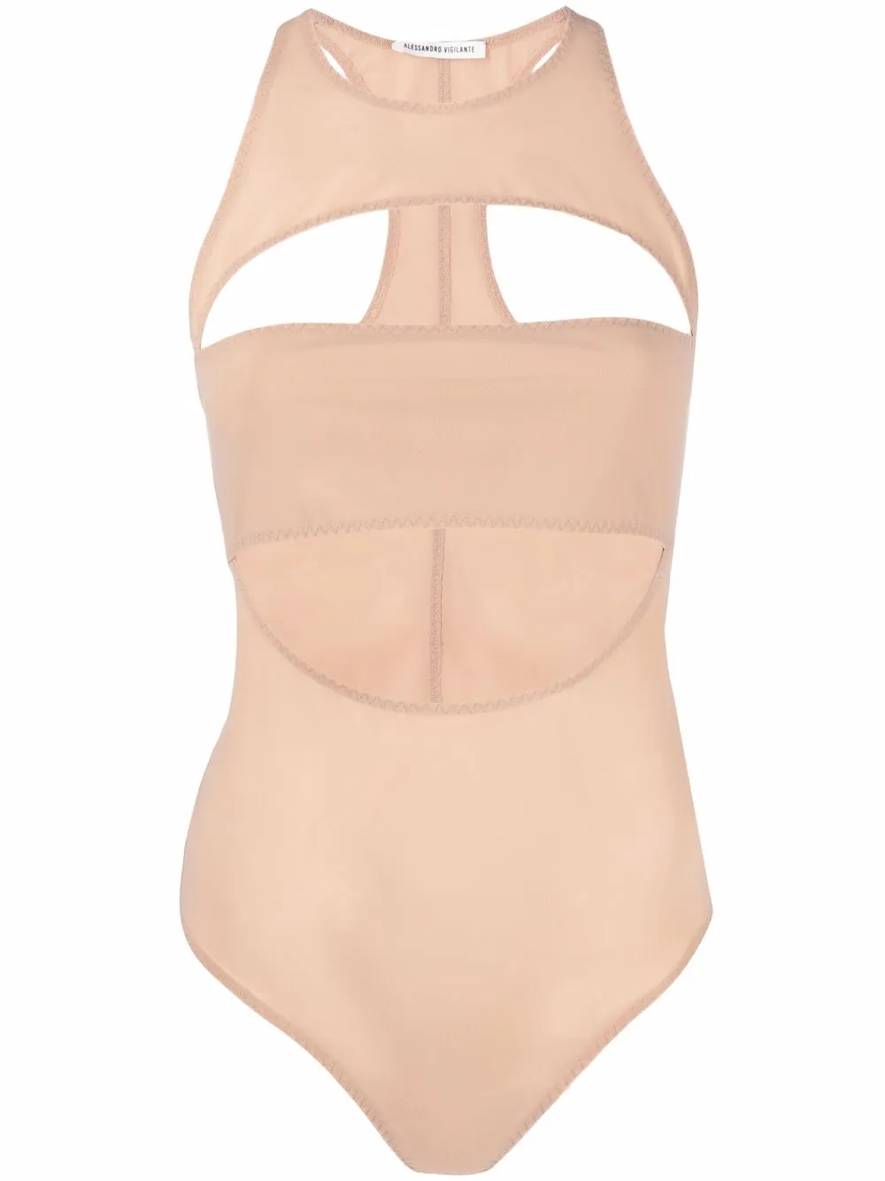 ALESSANDRO VIGILANTE боди с вырезами