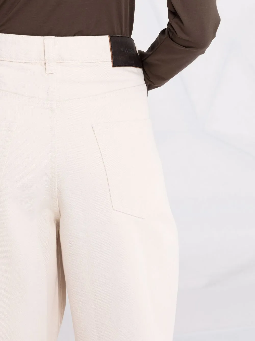 фото Uma wang широкие джинсы с завышенной талией