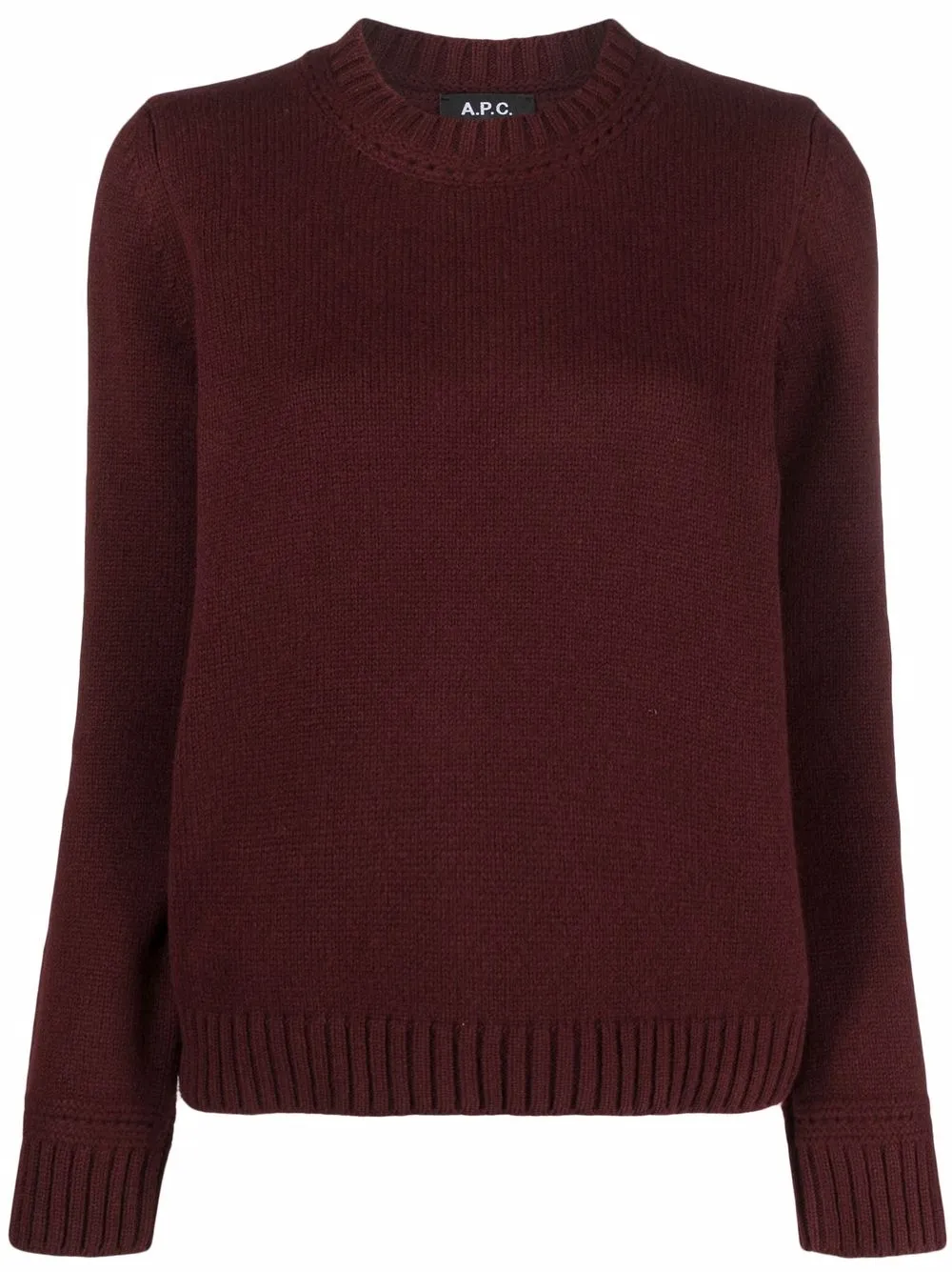 A.P.C. джемпер с круглым вырезом