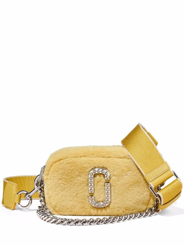 Marc Jacobs The Snapshot Crossbody Bag In Yellow