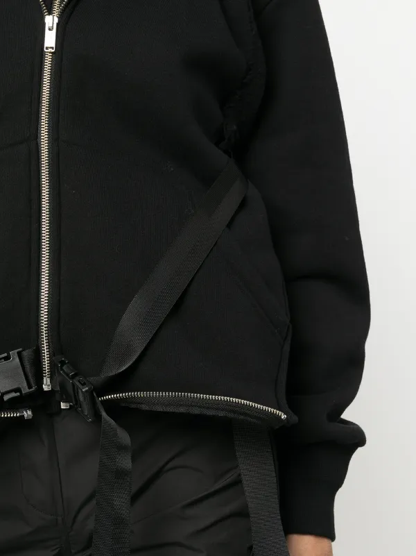 double layer hooded jacket