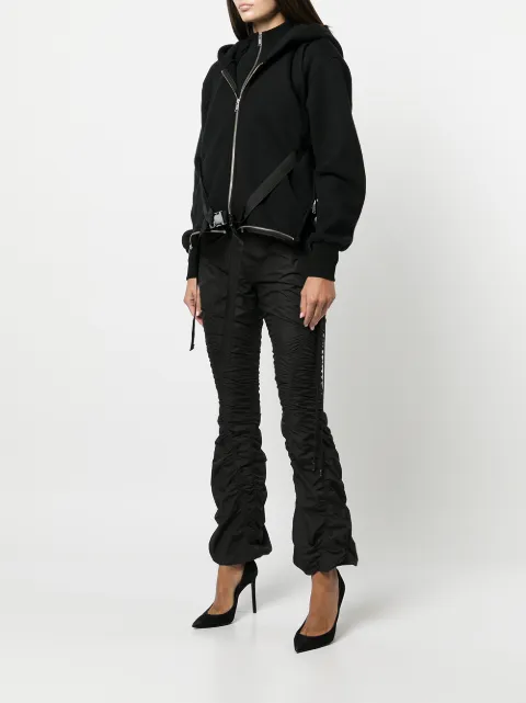 double layer hooded jacket