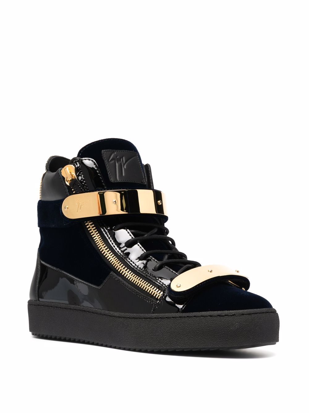 фото Giuseppe zanotti высокие кеды coby 35