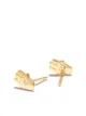 Dana Rebecca Designs 14kt yellow gold Hamsa diamond stud earrings
