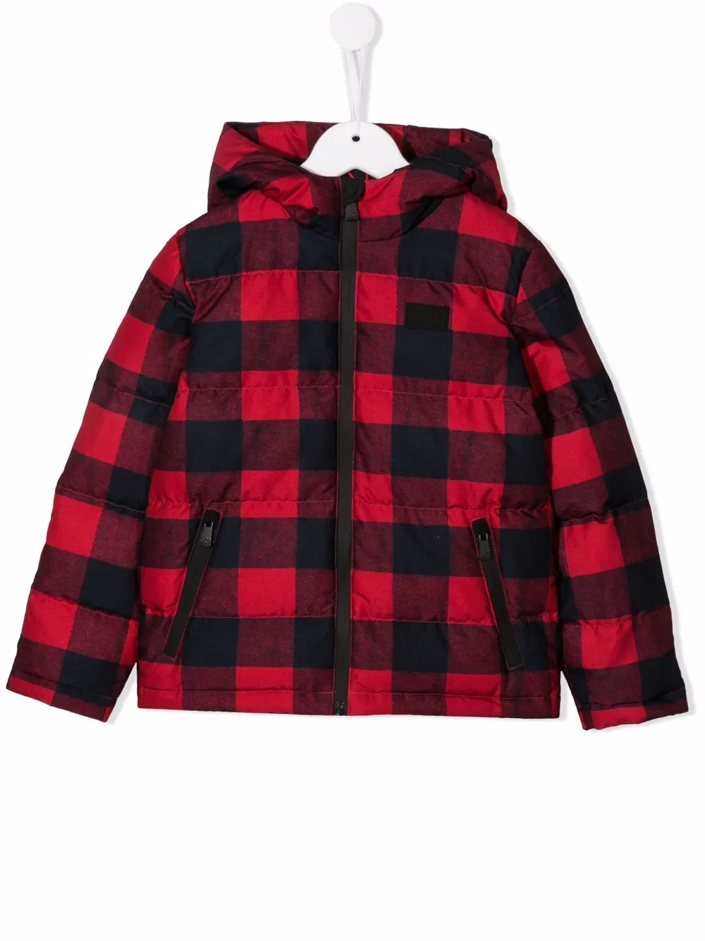 фото Mc2 saint barth kids куртка snoppy в клетку