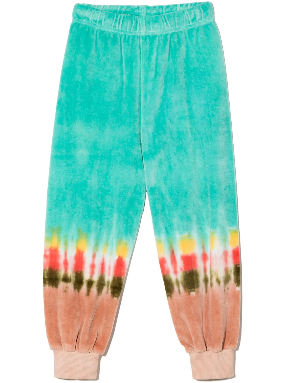 

Molo pants con estampado tie-dye - Azul