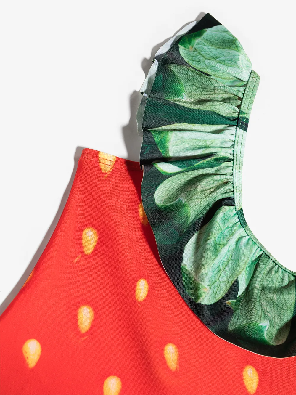  Molo Badeanzug Mit Erdbeer Print   Rot 