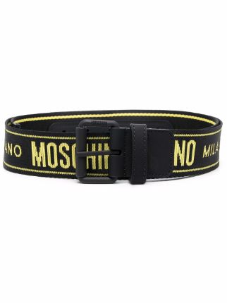 moschino tape belt