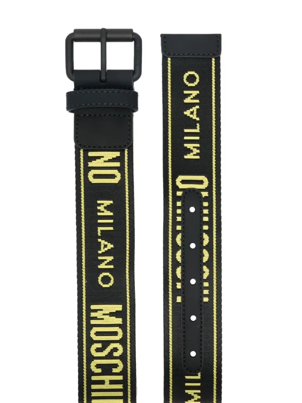 moschino tape belt