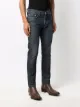 Christian Dior 2000s pre-owned whiskering effect skinny jeans