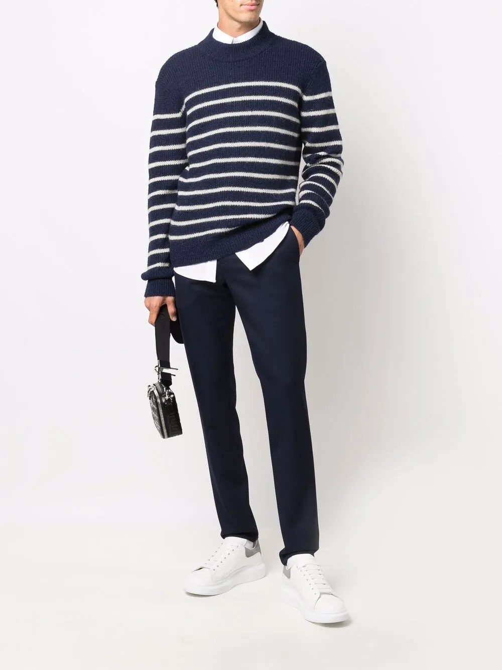 фото Balmain узкие брюки строгого кроя