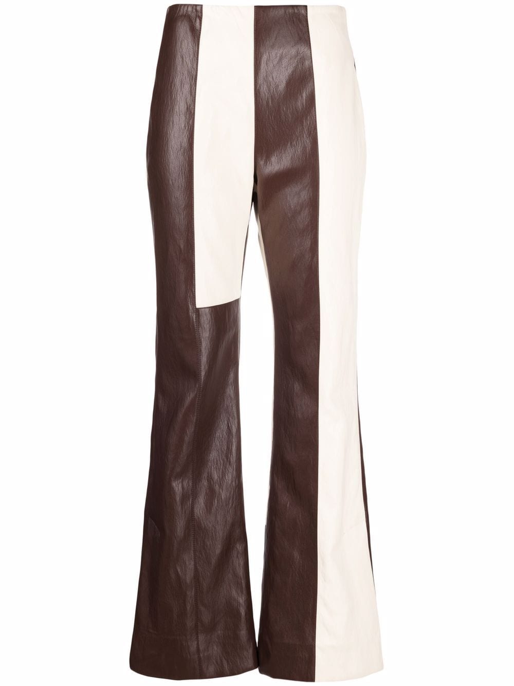 Erika Cavallini panelled wide-leg trousers
