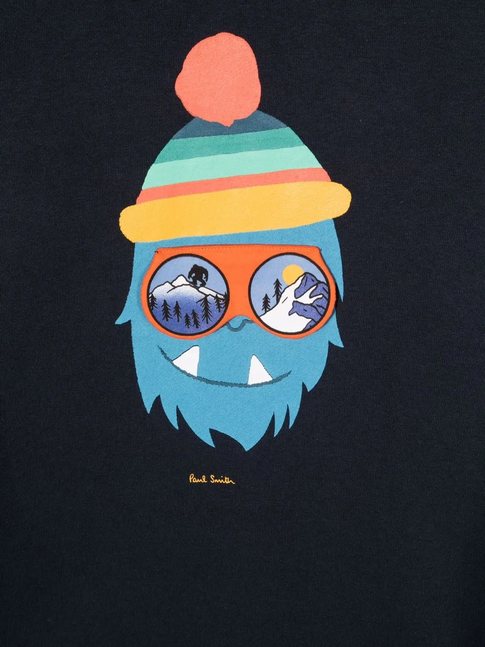 фото Paul smith junior толстовка ski yeti с принтом