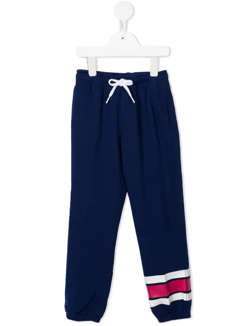 POLO RALPH LAUREN KIDS jersey logo track pants