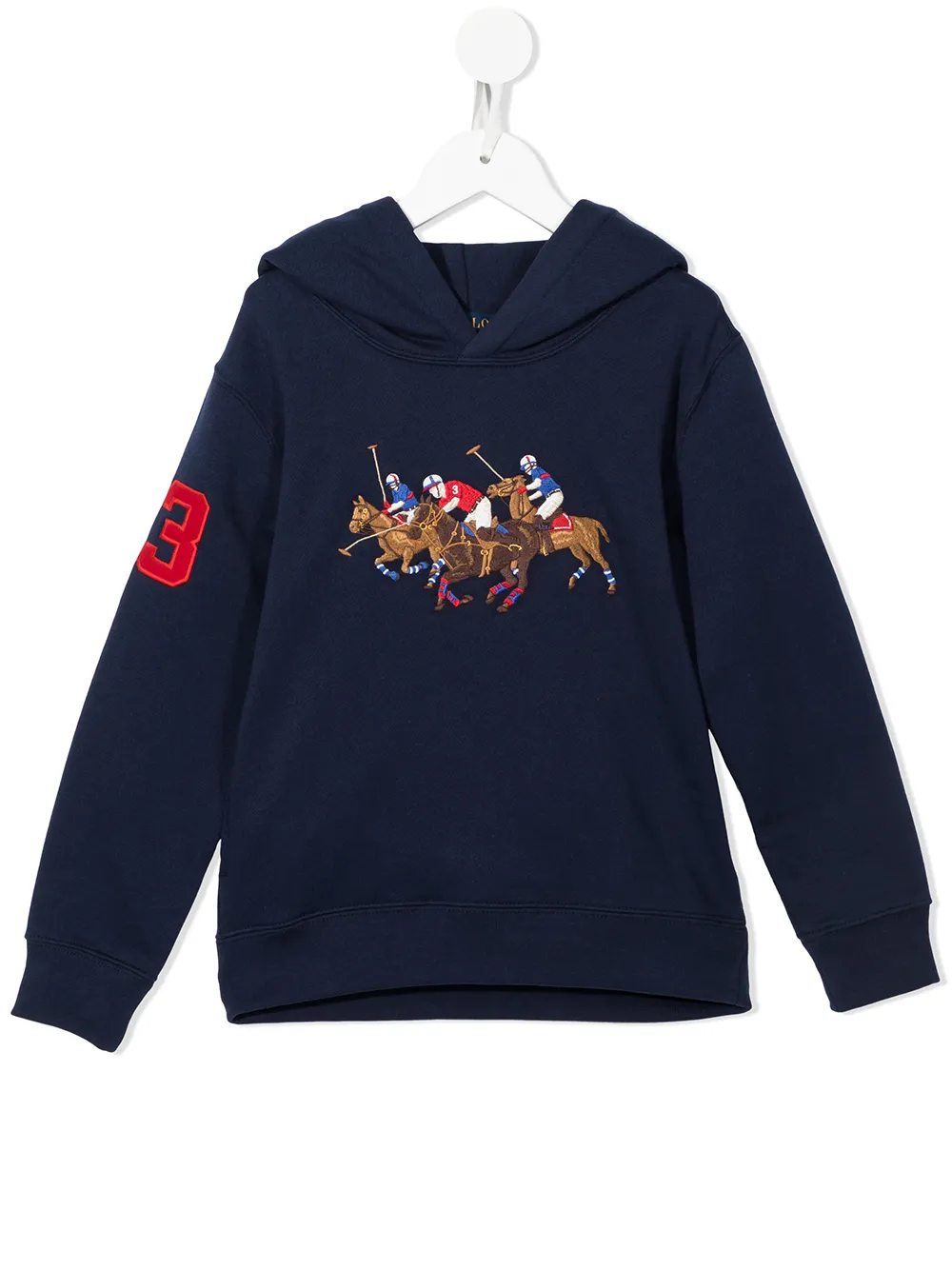 фото Ralph lauren kids худи с принтом