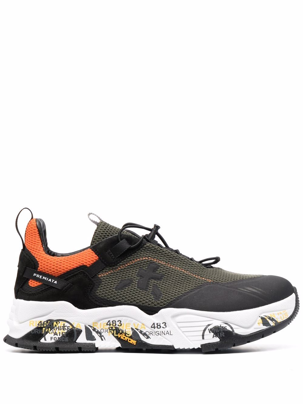 

Premiata tenis bajos Cross - Verde