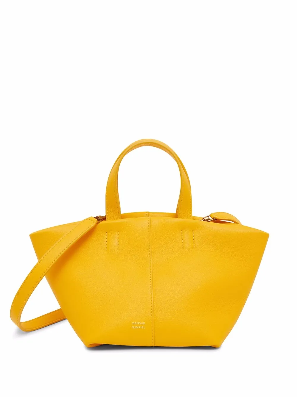 

Mansur Gavriel bolsa Tulipano mini - Amarillo