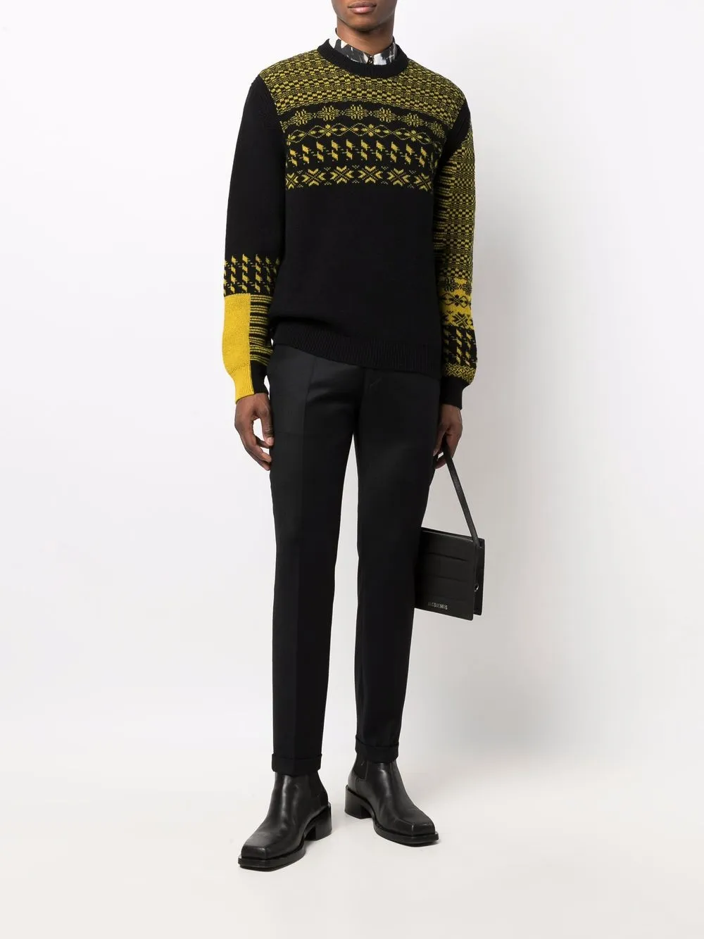 Paul Smith Geplooide pantalon - Zwart