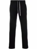 Emporio Armani drawstring logo-print track pants - Black