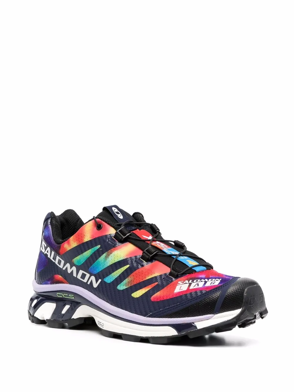 фото Salomon s/lab кроссовки в стиле колор-блок с логотипом