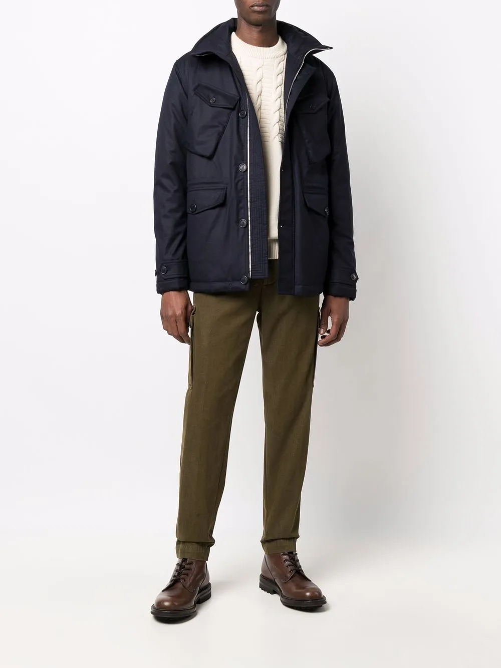 фото Valstar пальто в воротником-воронкой