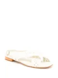 Sarah Chofakian Isolde flat sandals - White