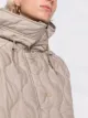Armani Exchange quilted hooded jacket