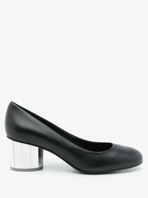 Farrah leather pumps