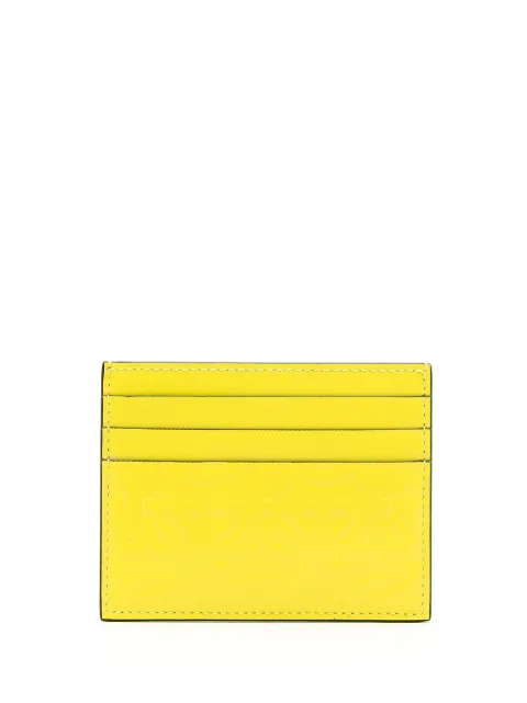 Ferragamo Gancini-print leather cardholder