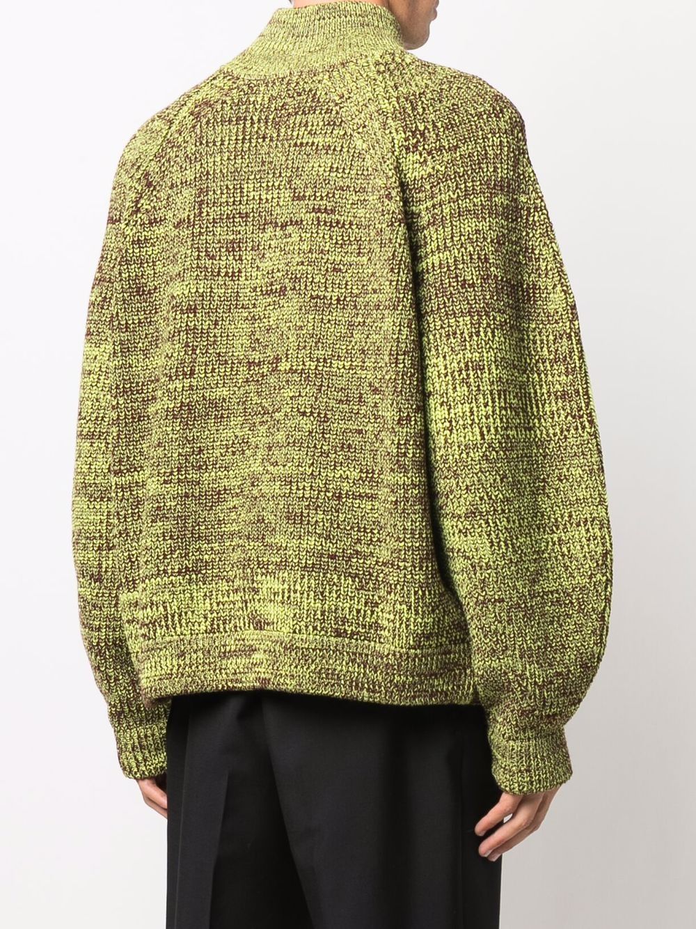 фото Sunnei half-zip melange jumper