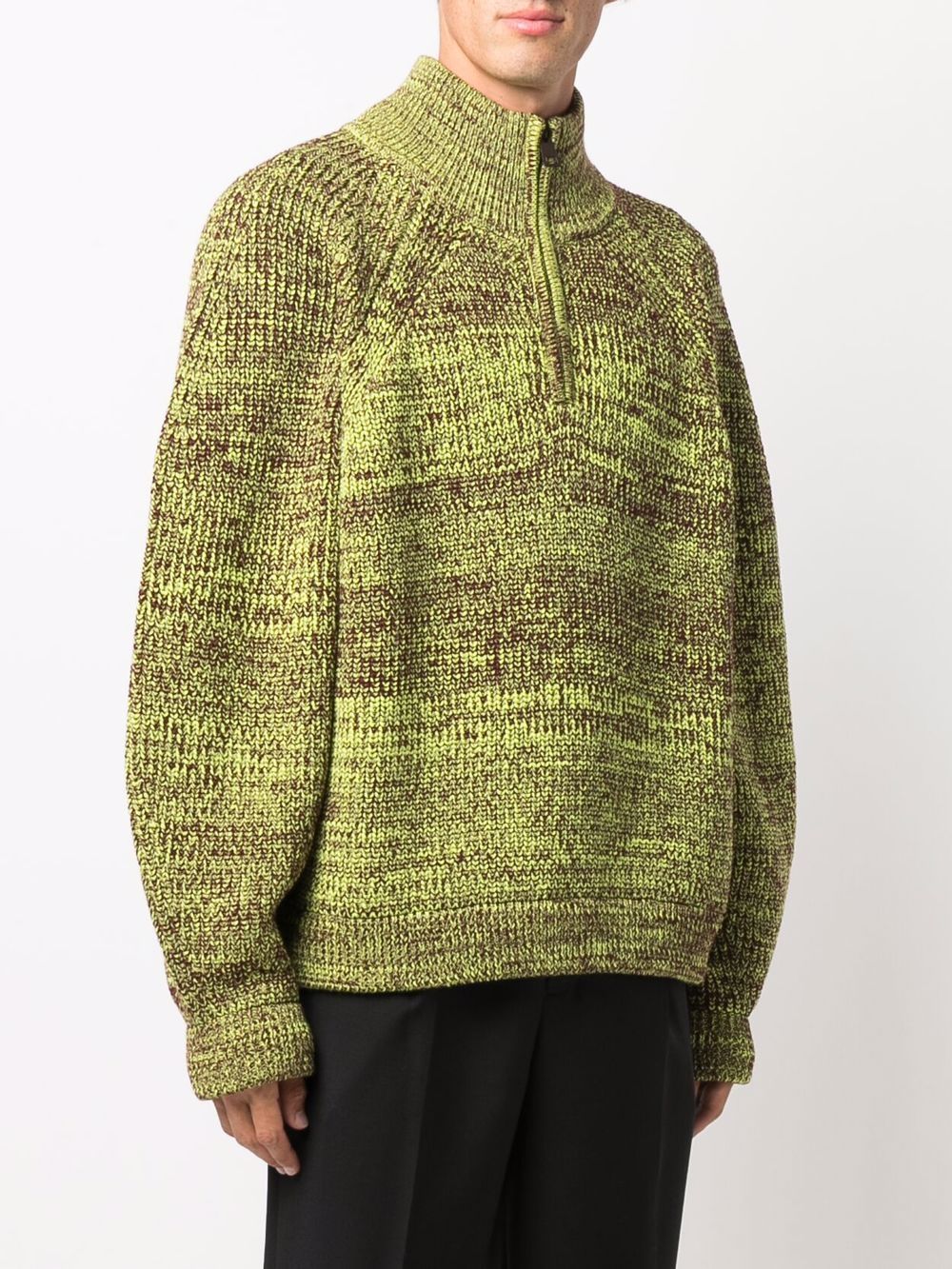 фото Sunnei half-zip melange jumper