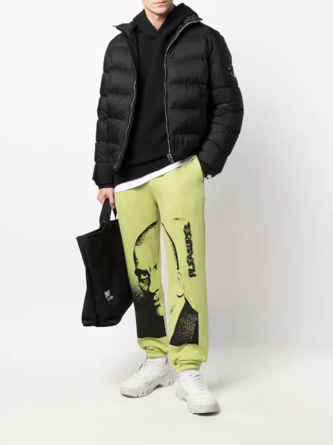 pleasures track pants