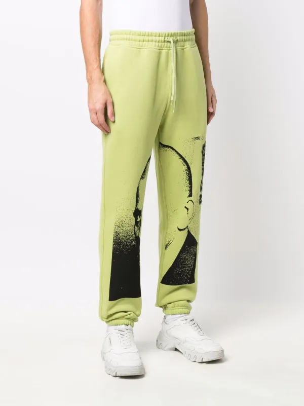 lime green track pants