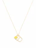 Aliita drink-charm necklace - Gold