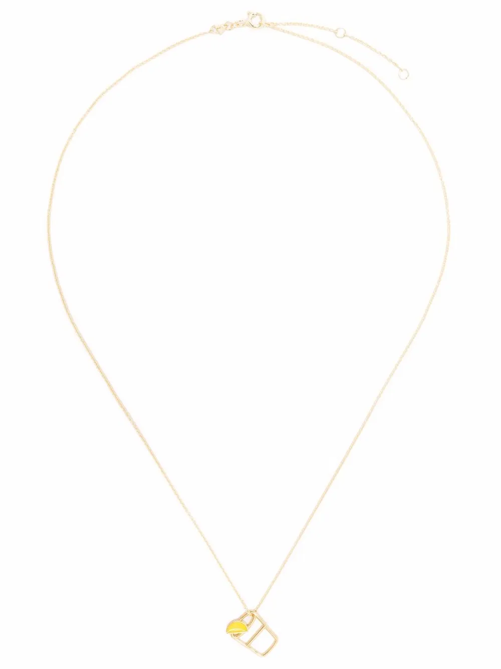 9k Yellow Gold Drink-Charm Necklace