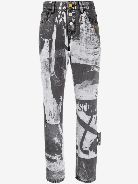 Off-White x Pablo Tomek high-waisted trousers