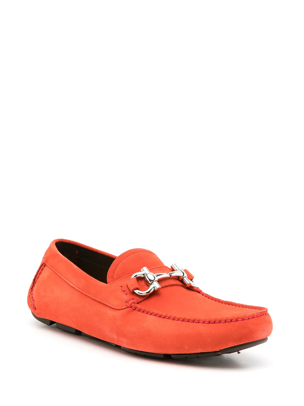 Ferragamo Parigi leren loafers Oranje