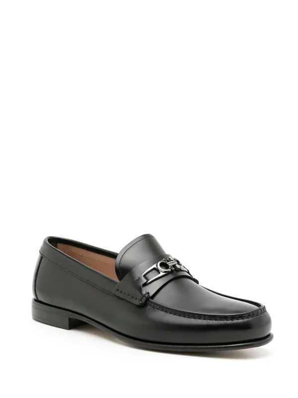 Ferragamo Mathias slip-on Loafers | Black | FARFETCH display picture 1