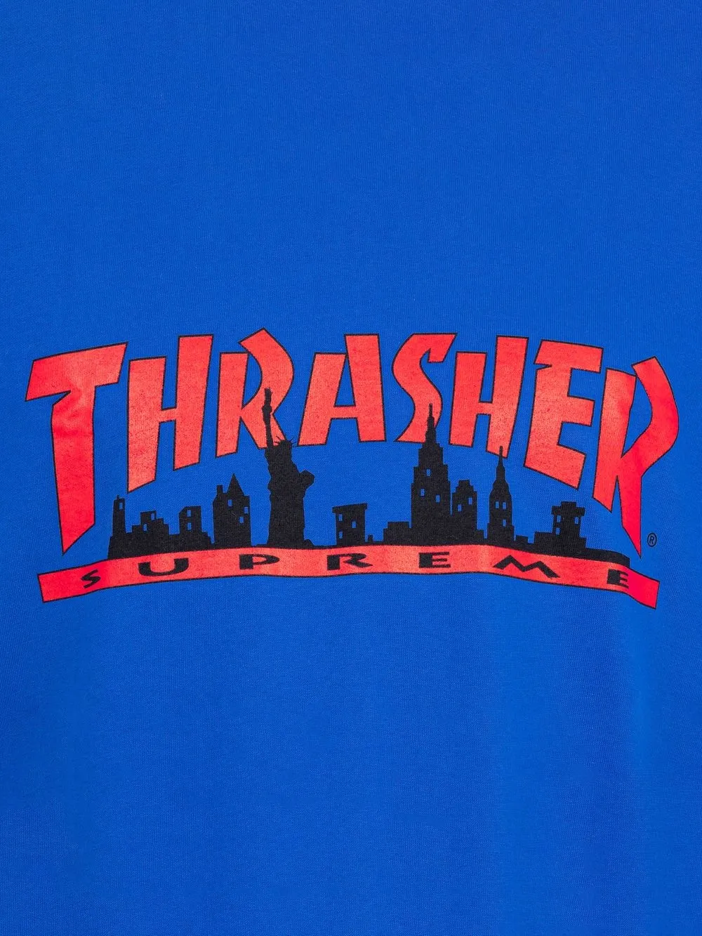 Supreme x Thrasher Skyline logo-print T-shirt - Farfetch