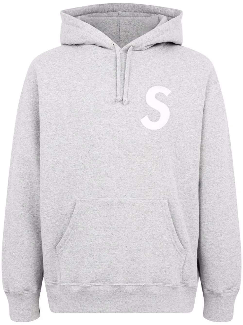 S Logo Split hoodie