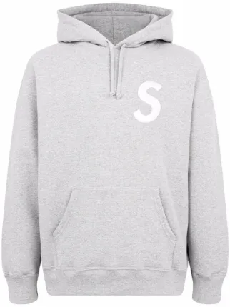 Supreme s logo hooded sale