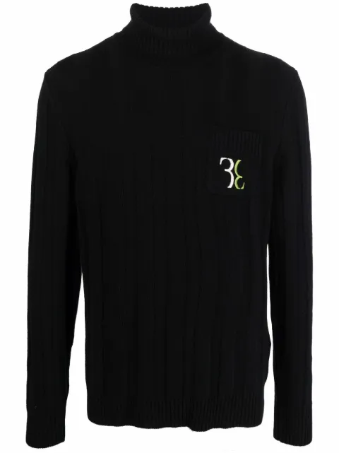 Billionaire Double B turtleneck knitted jumper 